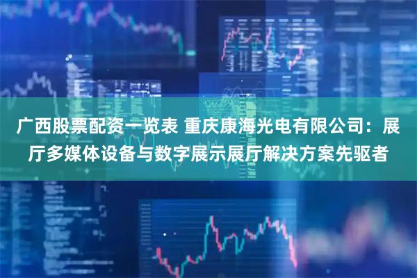 广西股票配资一览表 重庆康海光电有限公司：展厅多媒体设备与数字展示展厅解决方案先驱者