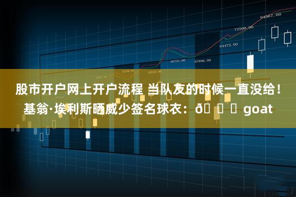 股市开户网上开户流程 当队友的时候一直没给！基翁·埃利斯晒威少签名球衣：🐐goat